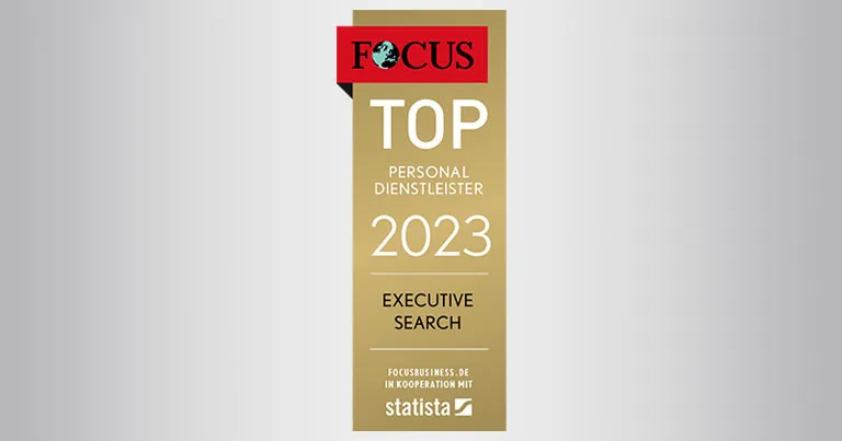 Focus Top Personaldienstleister 2023 Executive Search